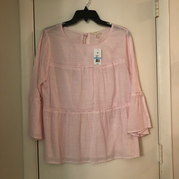 Pink blouse, size M NWT - Picture 2 of 4
